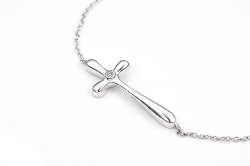 Filigran Cross - Armband/925 Silber